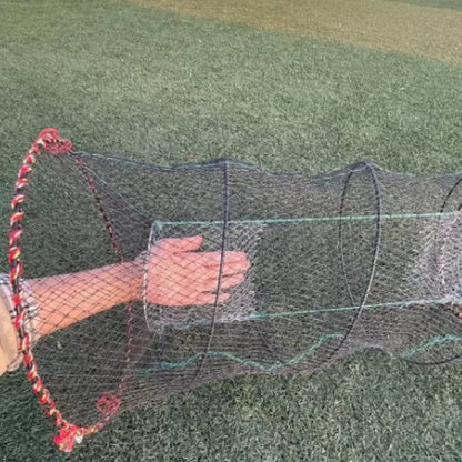 Fishing Nets Crayfish Crab Trap Net Shrimp Lobster Cage Collapsible Portable Fishing Accessories Fishing Shrimp Cage Fish Cage