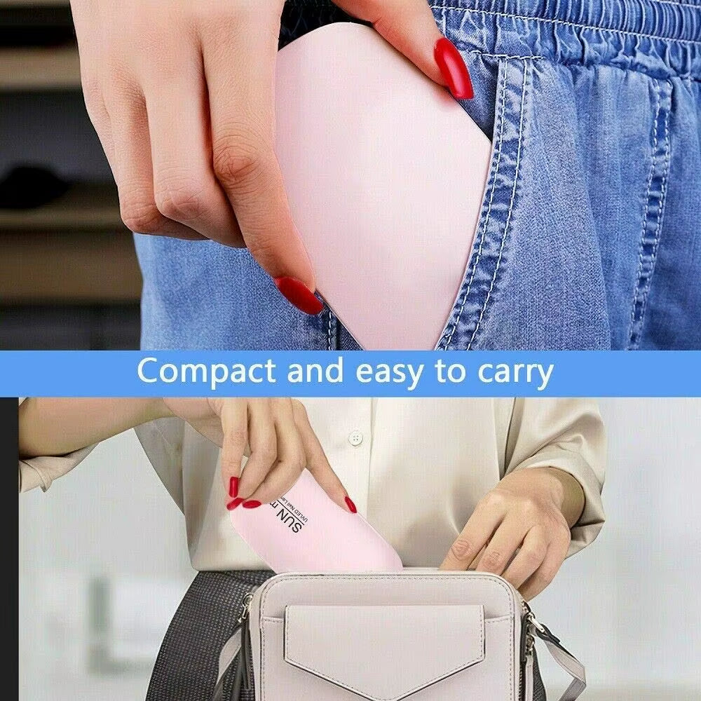 YIKOOLIN Mini Mouse Gel Nails 6W Polish Drying Lamp Portable 6 LED UV Manicure Lamp Home USB Nail Phototherapy Machine