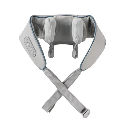 2026 New 26W Brushless Motor Neck and Shoulder Massager Wireless Shoulder and Back Kneading Massage Shawl Neck Masajeador