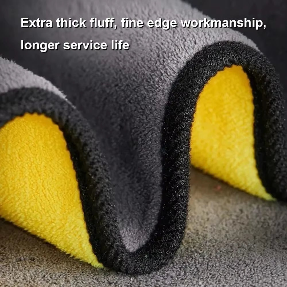 3/5/10/30X30 Ultra-Fine Fiber Car Cleaning Towels, Car Wash Cleaning Cloths, Ultra-Fine Fiber Towels, Car Cleaning Towels