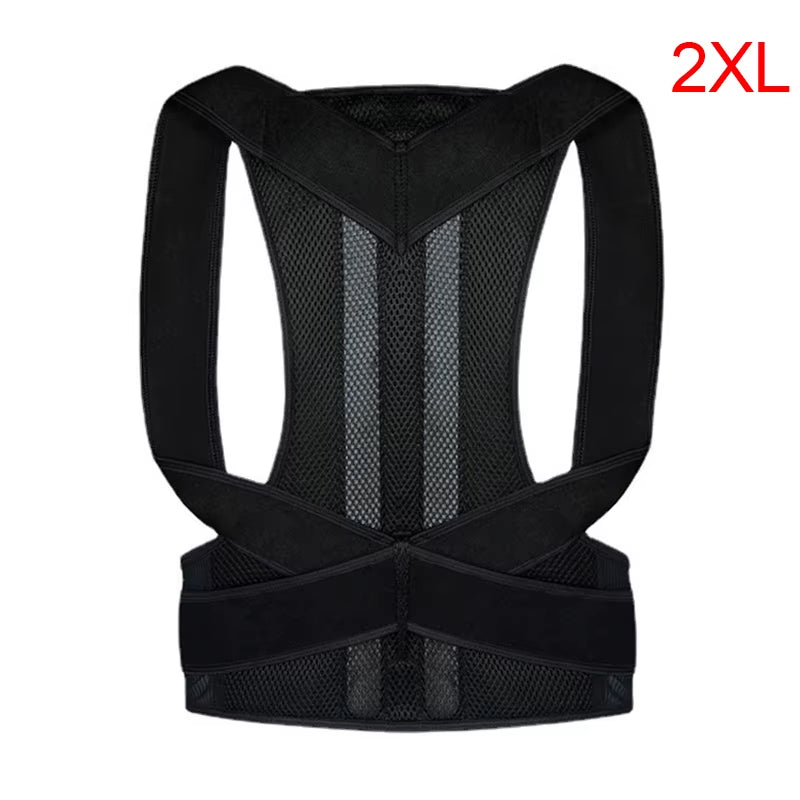 Posture Corrector Back Posture Brace Clavicle Support Stop Slouching and Hunching Adjustable Back Trainer Unisex Correction Belt