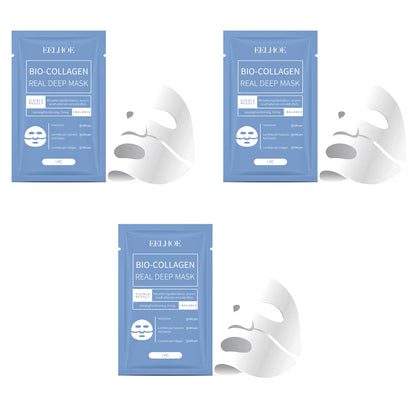 Bio Collagen Face Mask Brightening Firm Skin Barrier Repair Shrink Pores Professional Facial Moisturizer Face Mask Sheets